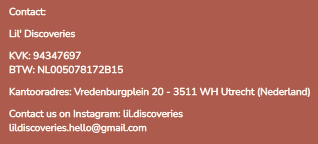 contact information